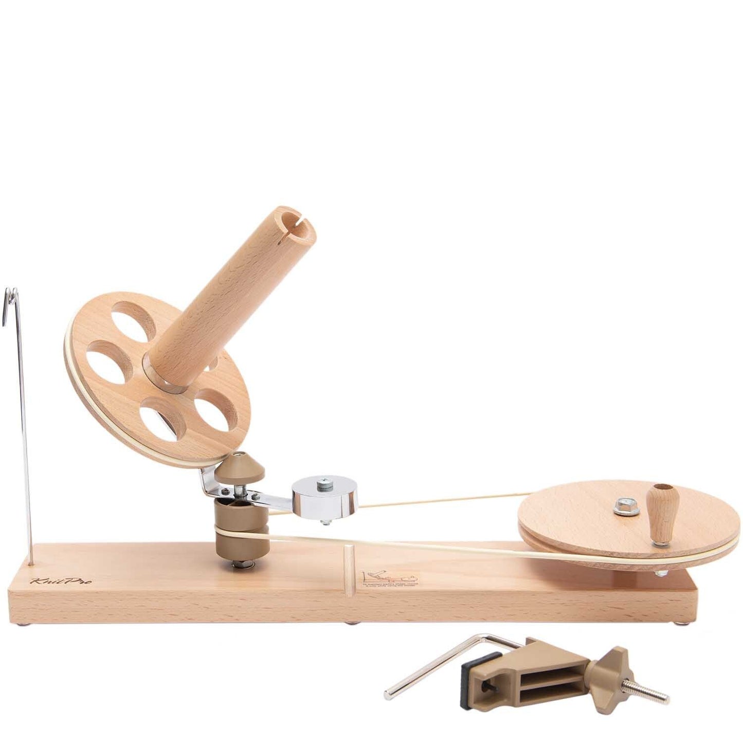 KnitPro Natural – Großer Wollwickler aus Holz