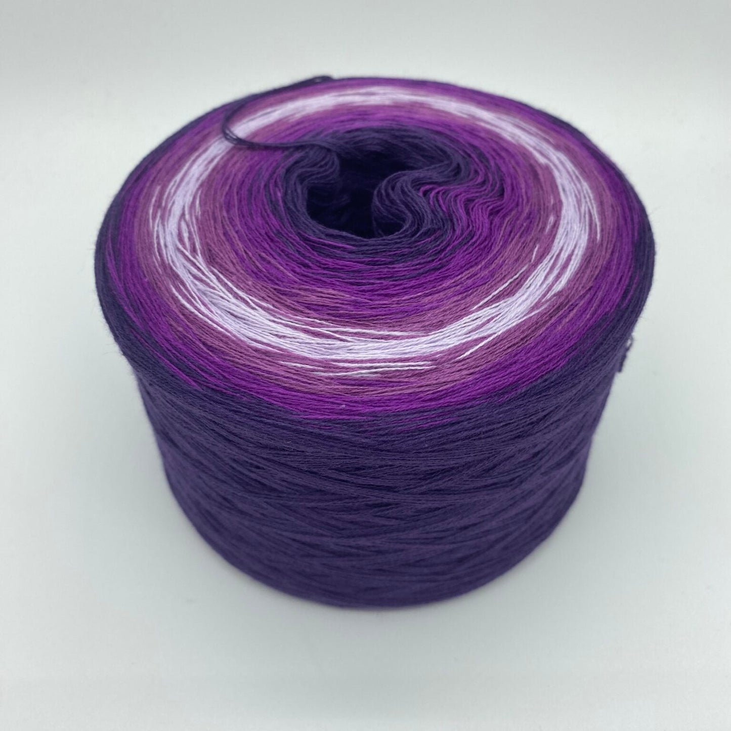 Adventskalender Bobbel Adventsglöckchen lila/ silber 4 Fäden