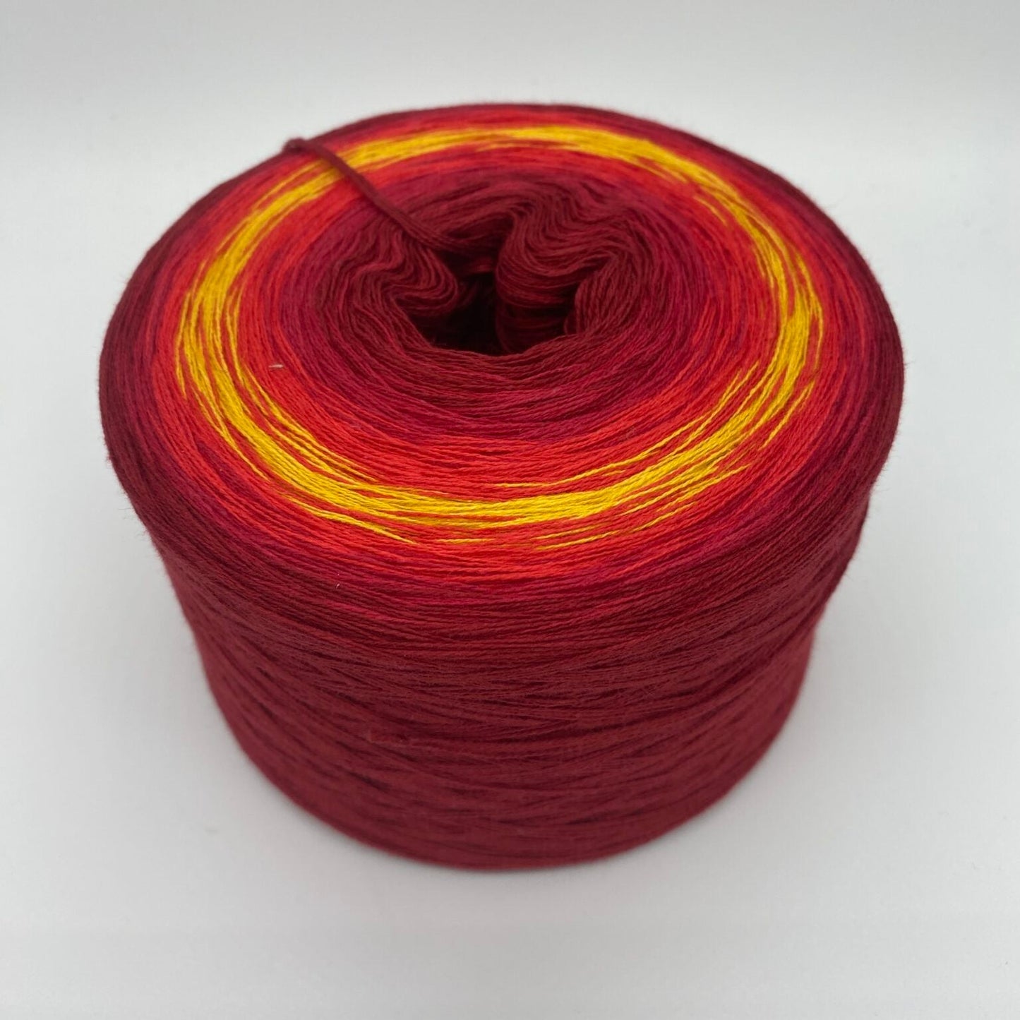 Adventskalender Bobbel Adventsglöckchen rot/ gold 4 Fäden