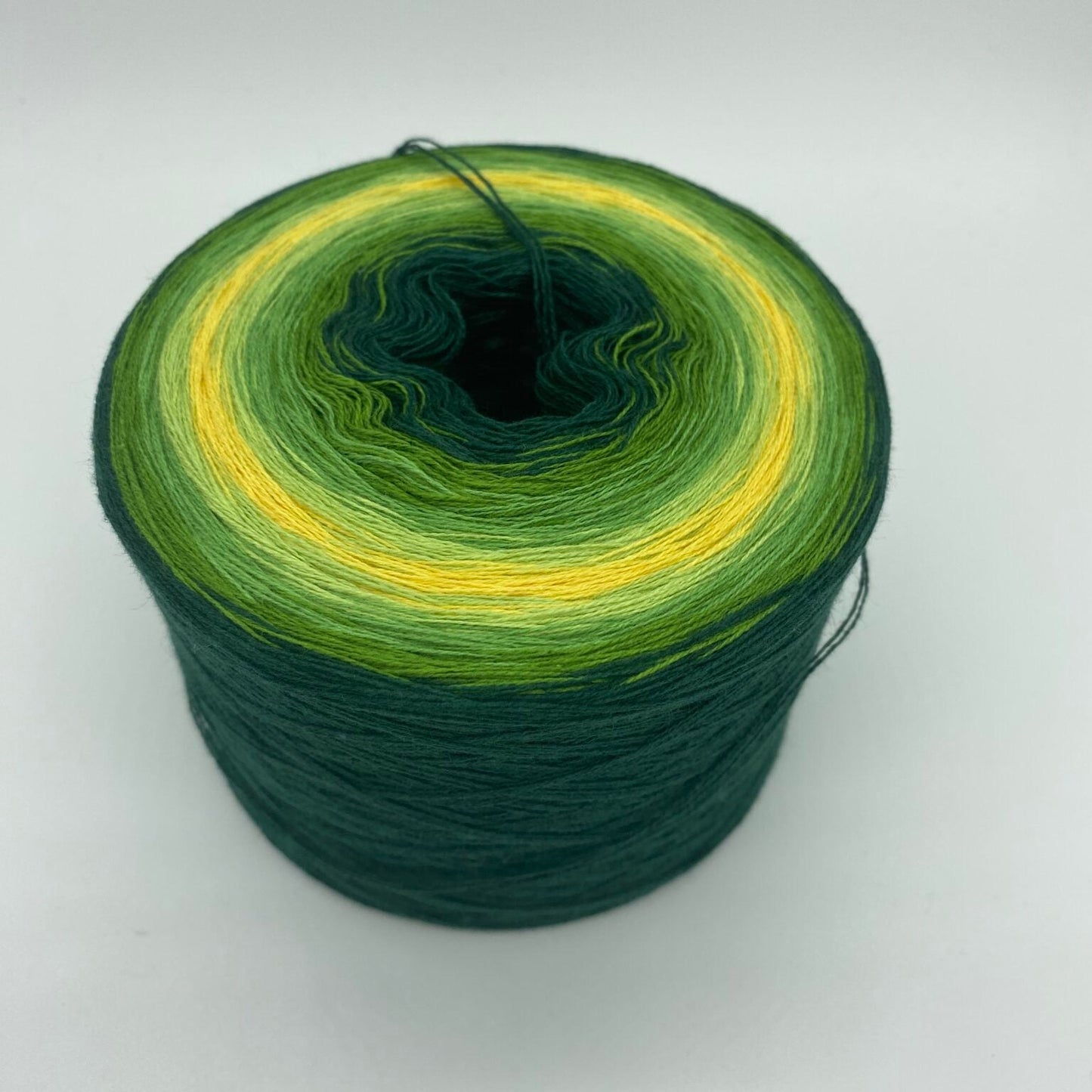 Adventskalender Bobbel Adventsglöckchen grün/ gold 3 Fäden