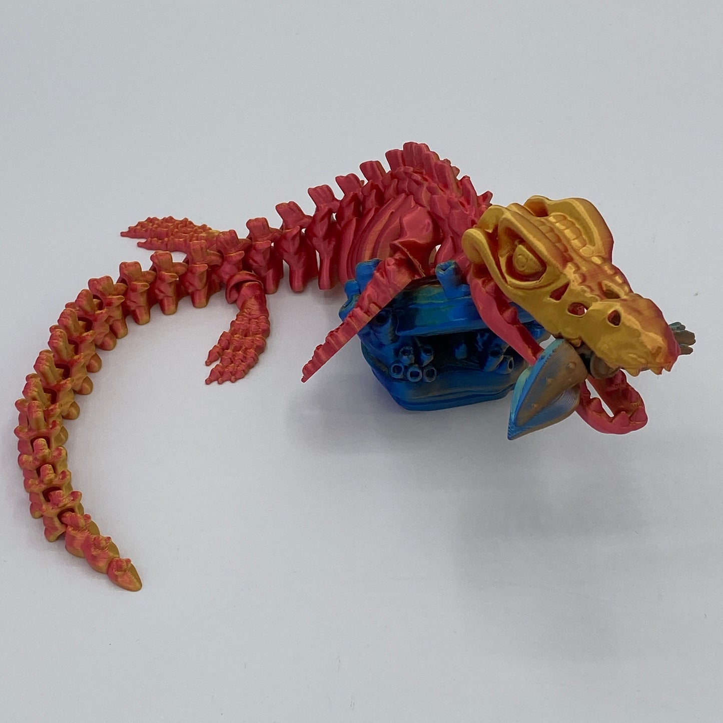 Flexi Mosasaurus-Skelett – urzeitlich, beweglich, faszinierend