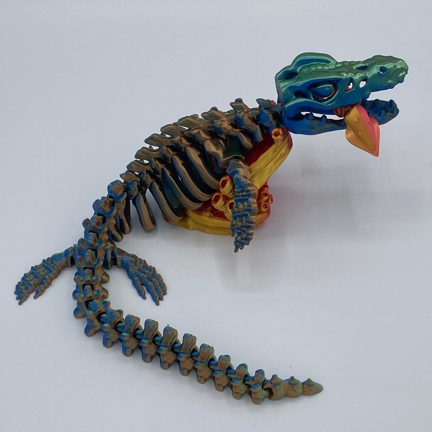 Flexi Mosasaurus-Skelett – urzeitlich, beweglich, faszinierend