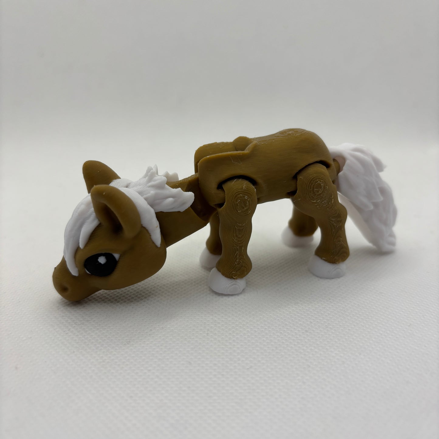Tiny Horse – 3D-gedrucktes Pferd (ca. 8 × 14 cm)