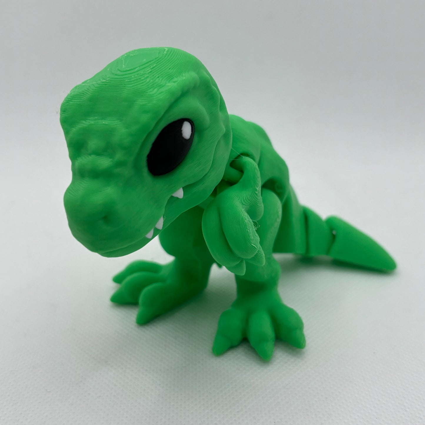 Tiny T-Rex – 3D-gedruckter Dinosaurier (ca. 10,5 × 16 cm)