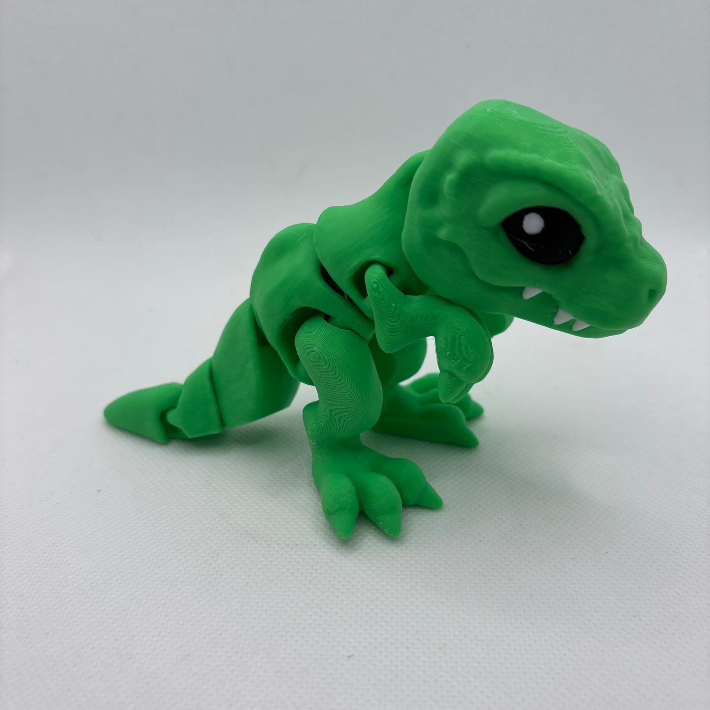 Tiny T-Rex – 3D-gedruckter Dinosaurier (ca. 10,5 × 16 cm)