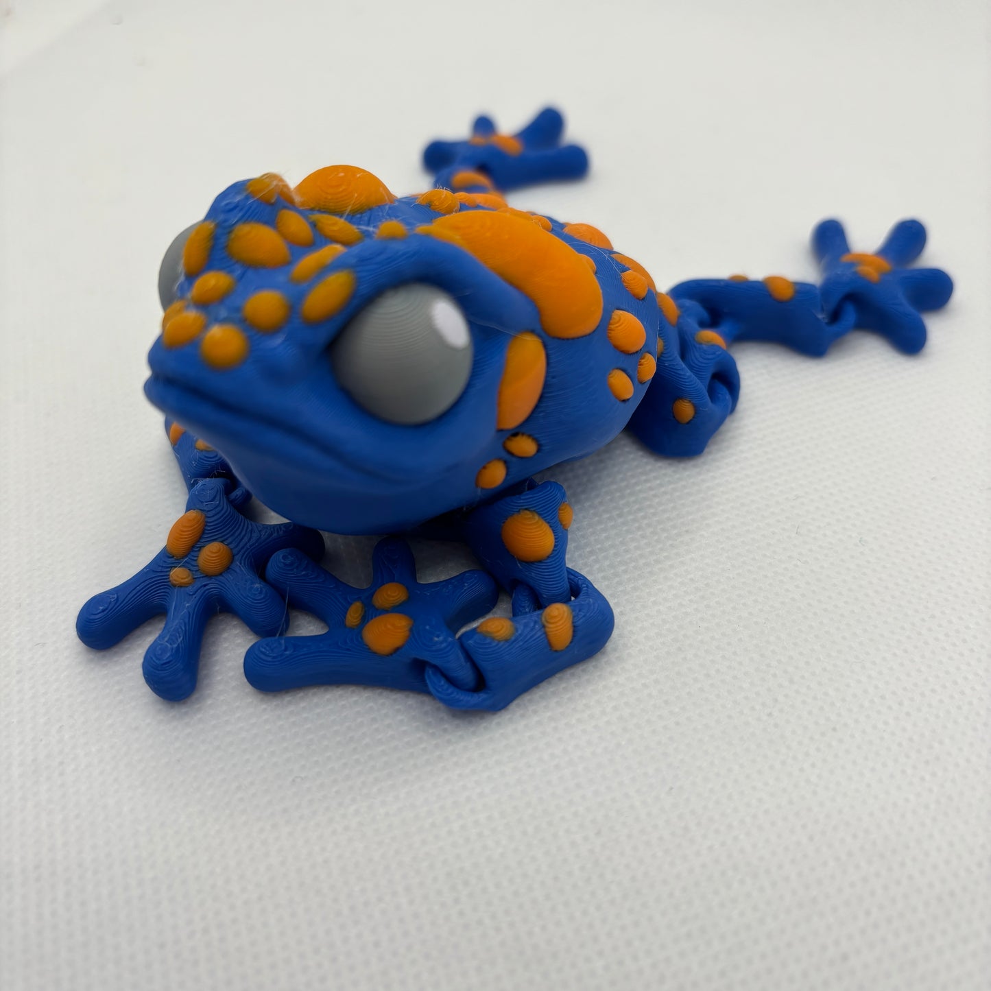 Tiny Toad – 3D-gedruckte Kröte (ca. 10 × 14 cm)