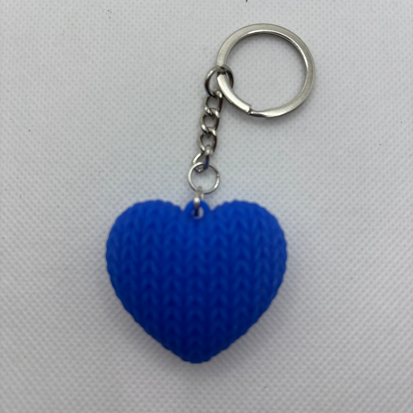 Gestricktes Herz – Schlüsselanhänger aus dem 3D-Drucker
