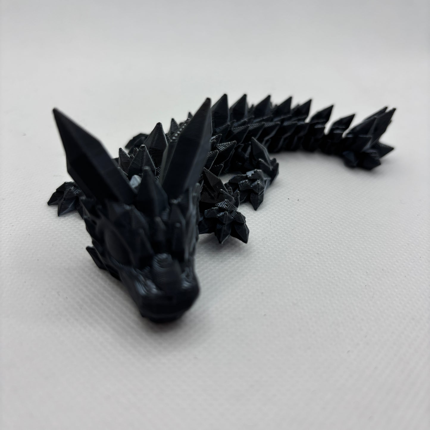 Baby Crysta Dragon – 3D-gedruckter Kristalldrache (ca. 16cm)