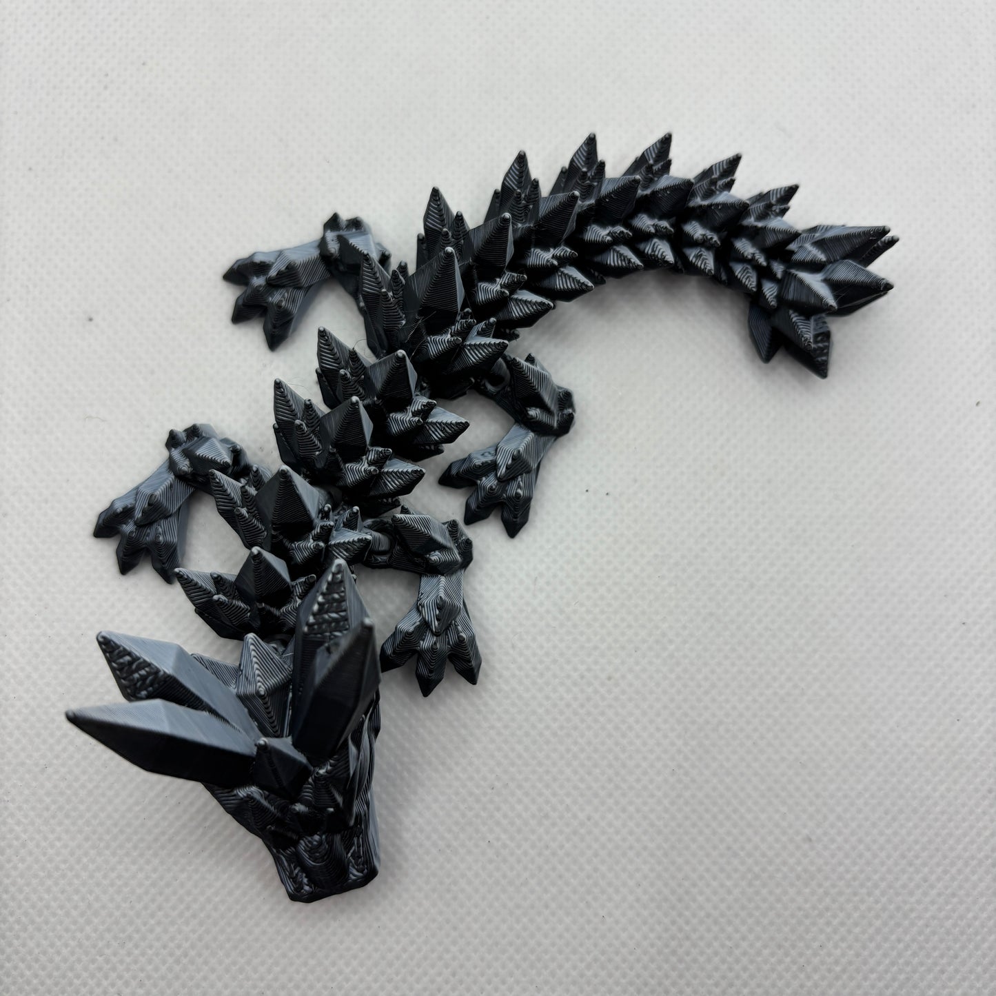Baby Crysta Dragon – 3D-gedruckter Kristalldrache (ca. 16cm)