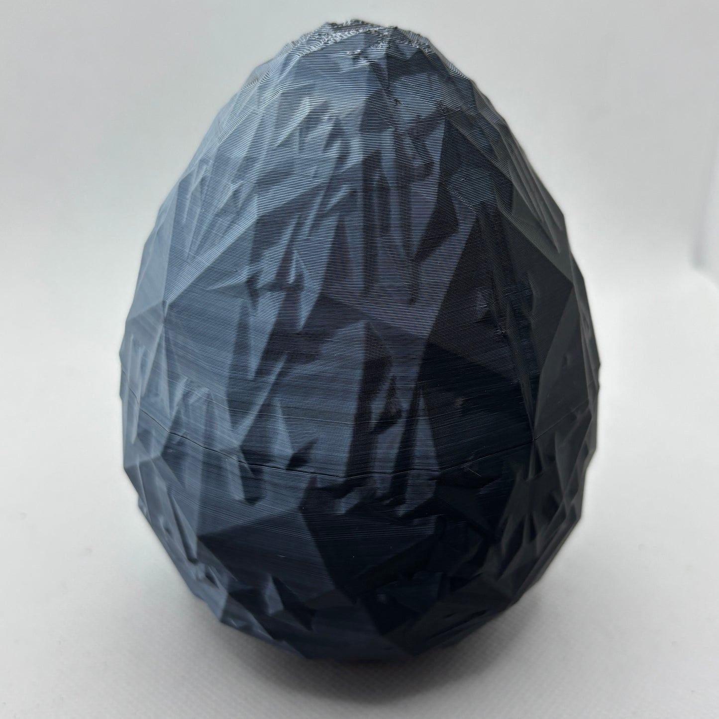 Baby Crystal Dragon und Crystalited Egg( Kristallei) – 3D-gedruckter Kristalldrache im Drachenei (Kopie)
