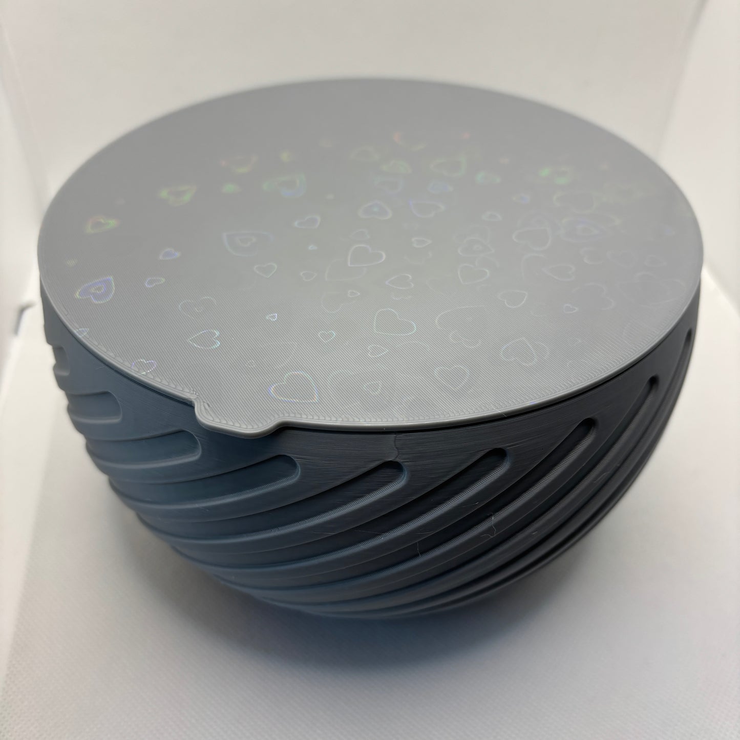 Garnschale mit Deckel