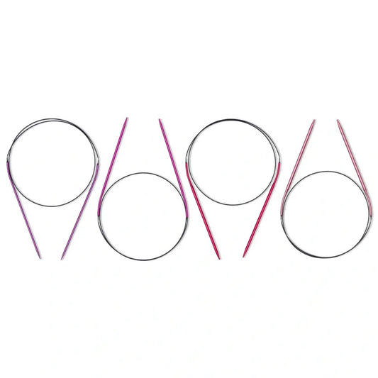Rundstricknadel-Set ALU, farbig 2,5-4,0/80