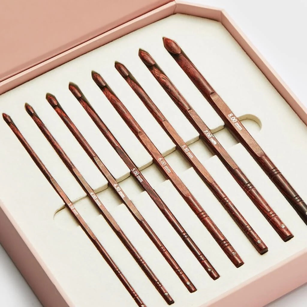 KnitPro Symfonie Rose Delux Häkelnadelset