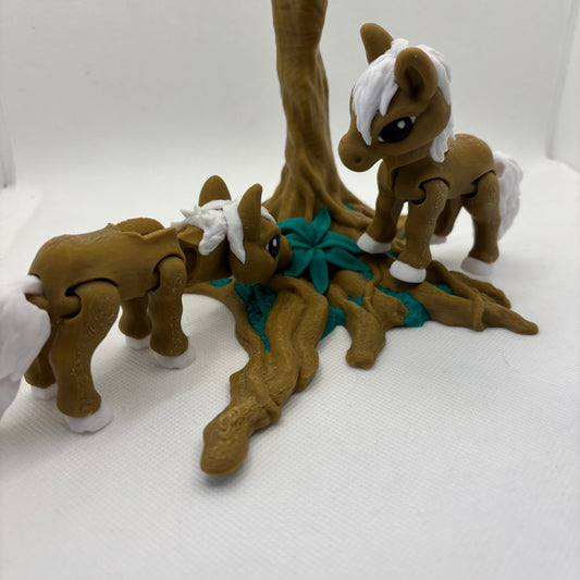 Tiny Horse – 3D-gedrucktes Pferd (ca. 8 × 14 cm)
