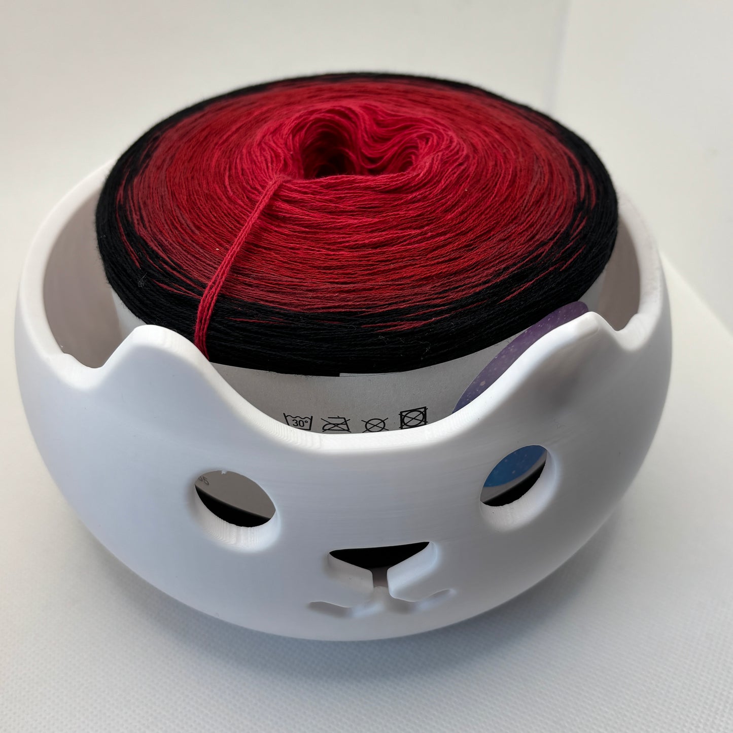 Garnschale „Katze“ 17 x 17 x 7 cm