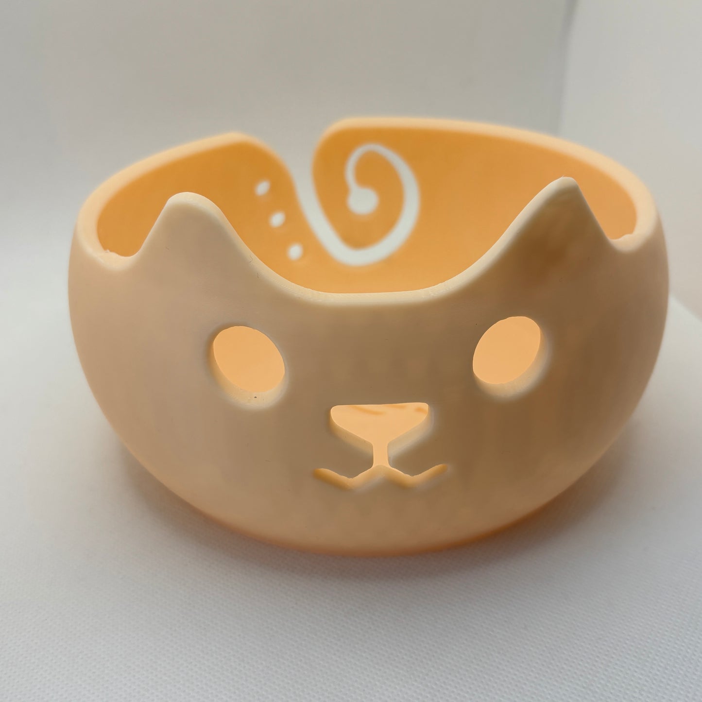 Garnschale „Katze“ 17 x 17 x 7 cm
